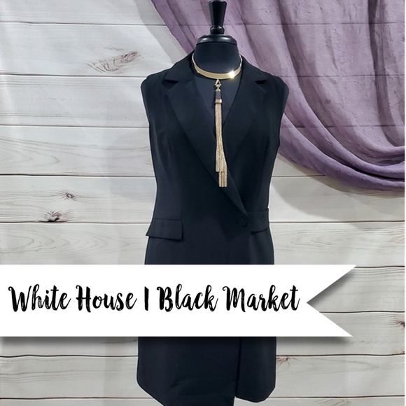 White House Black Market Dresses & Skirts - WHBM | Surplice Tux Dress